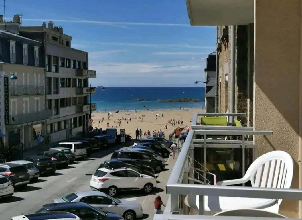 Le Rochebonne - Vue Mer - Cosy Et Renove - Plage Saint-Malo